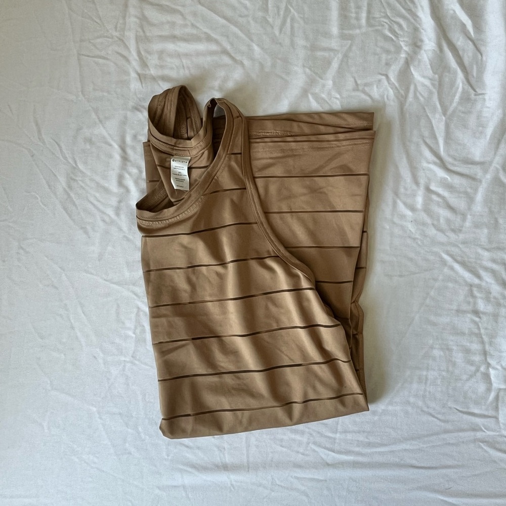 Athleta razor back workout top